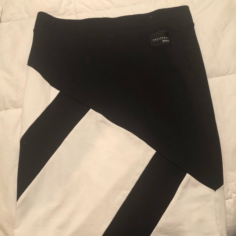 Adidas New with tags black/white skirt